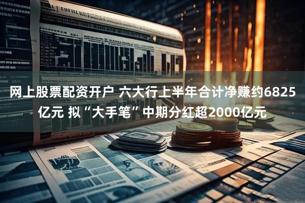 网上股票配资开户 六大行上半年合计净赚约6825亿元 拟“大手笔”中期分红超2000亿元